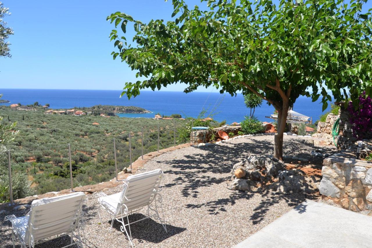 Athina'S Stone House In Kardamyli Villa Exterior photo