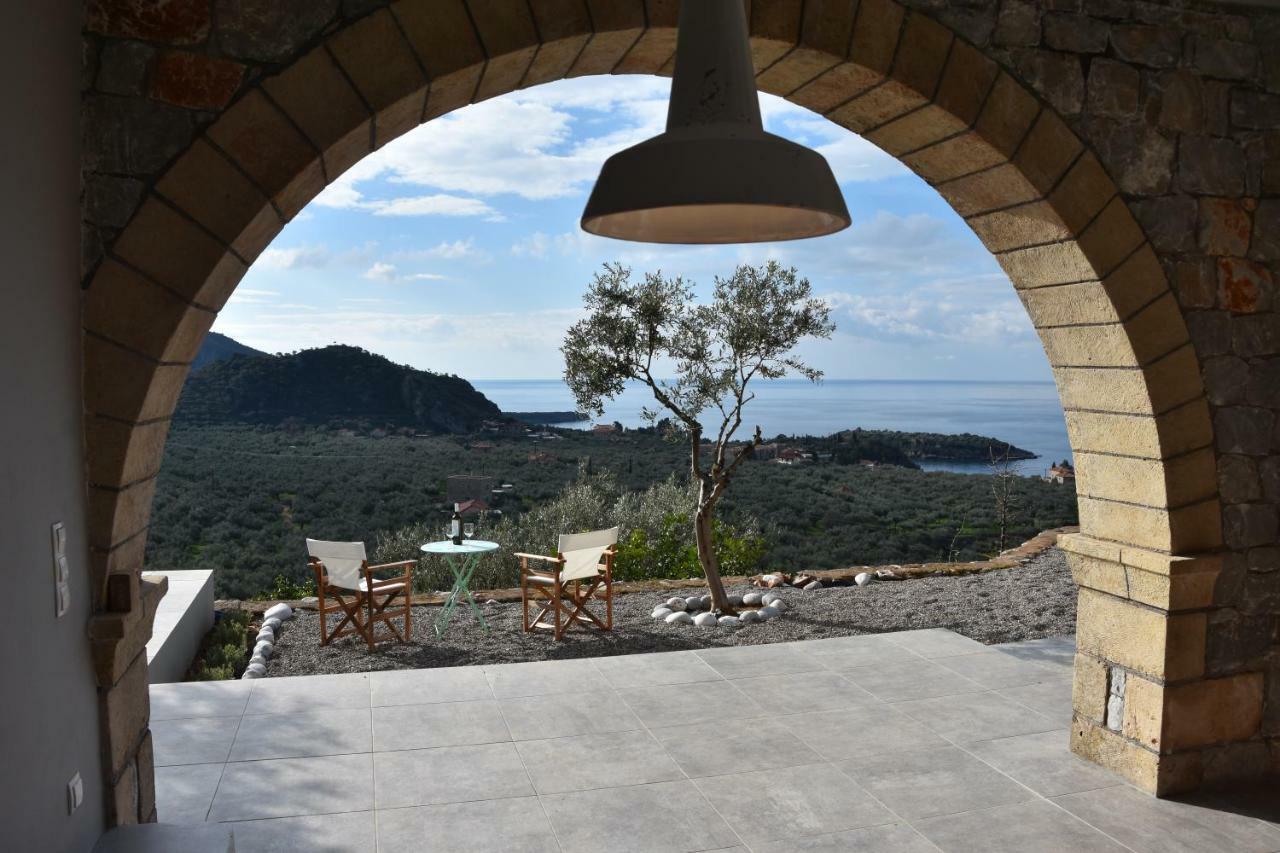 Athina'S Stone House In Kardamyli Villa Exterior photo